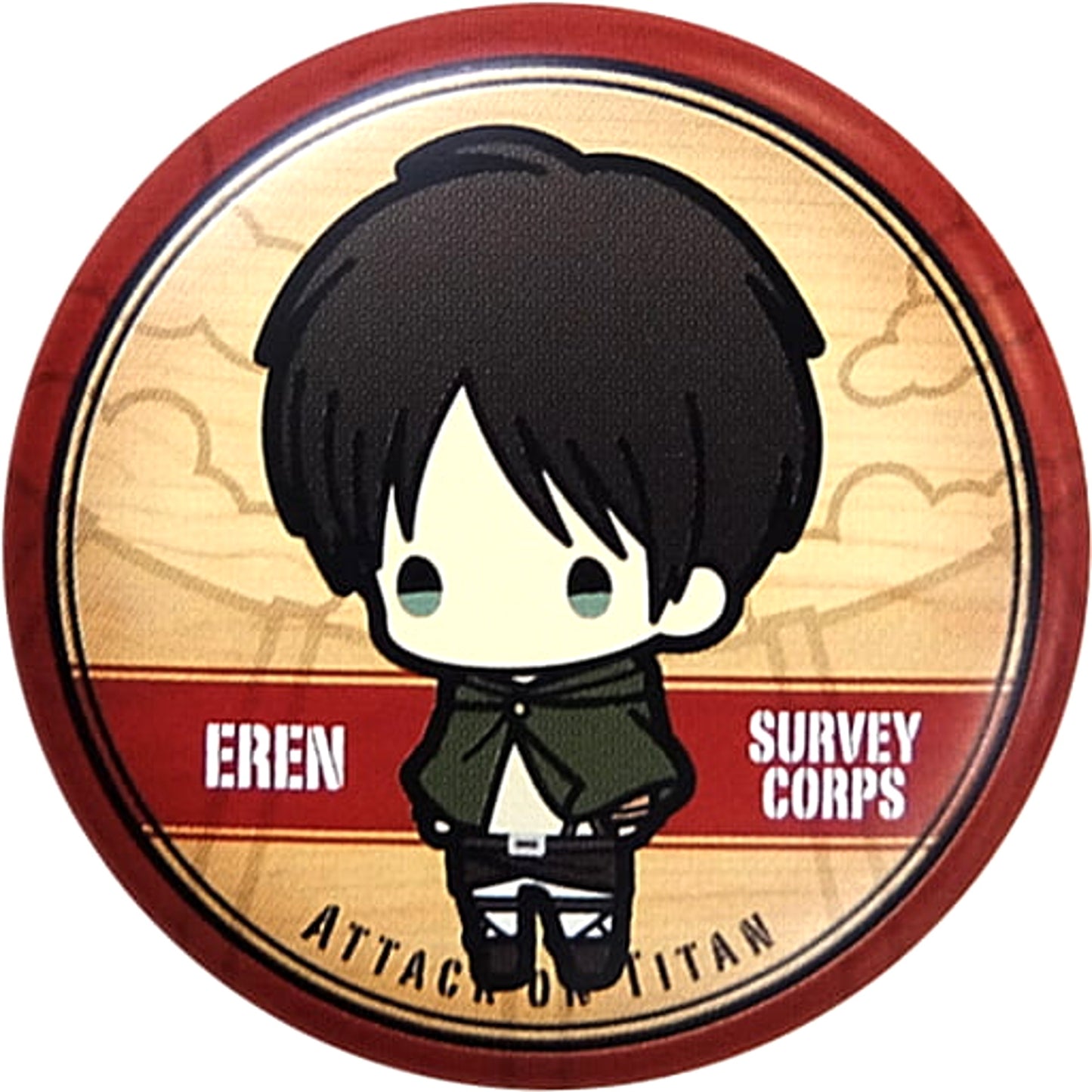 Attack on Titan Ellen Yeager 1 Character Badge Collection Buttons [USED]