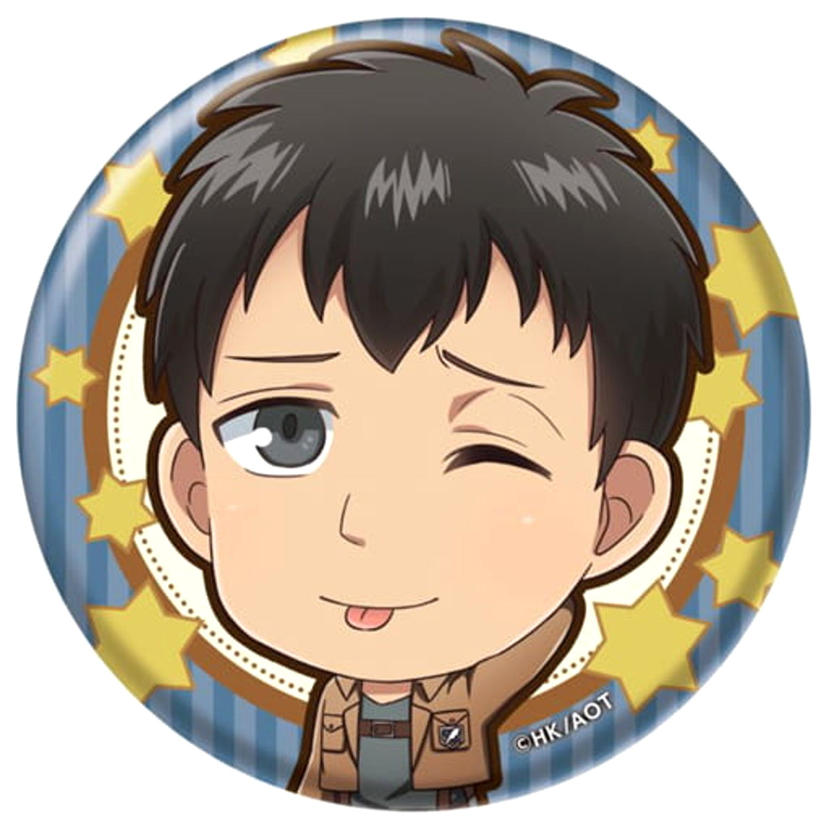 Attack on Titan Bertolt Hoover Tehepero Can Badge Collection Buttons [USED]