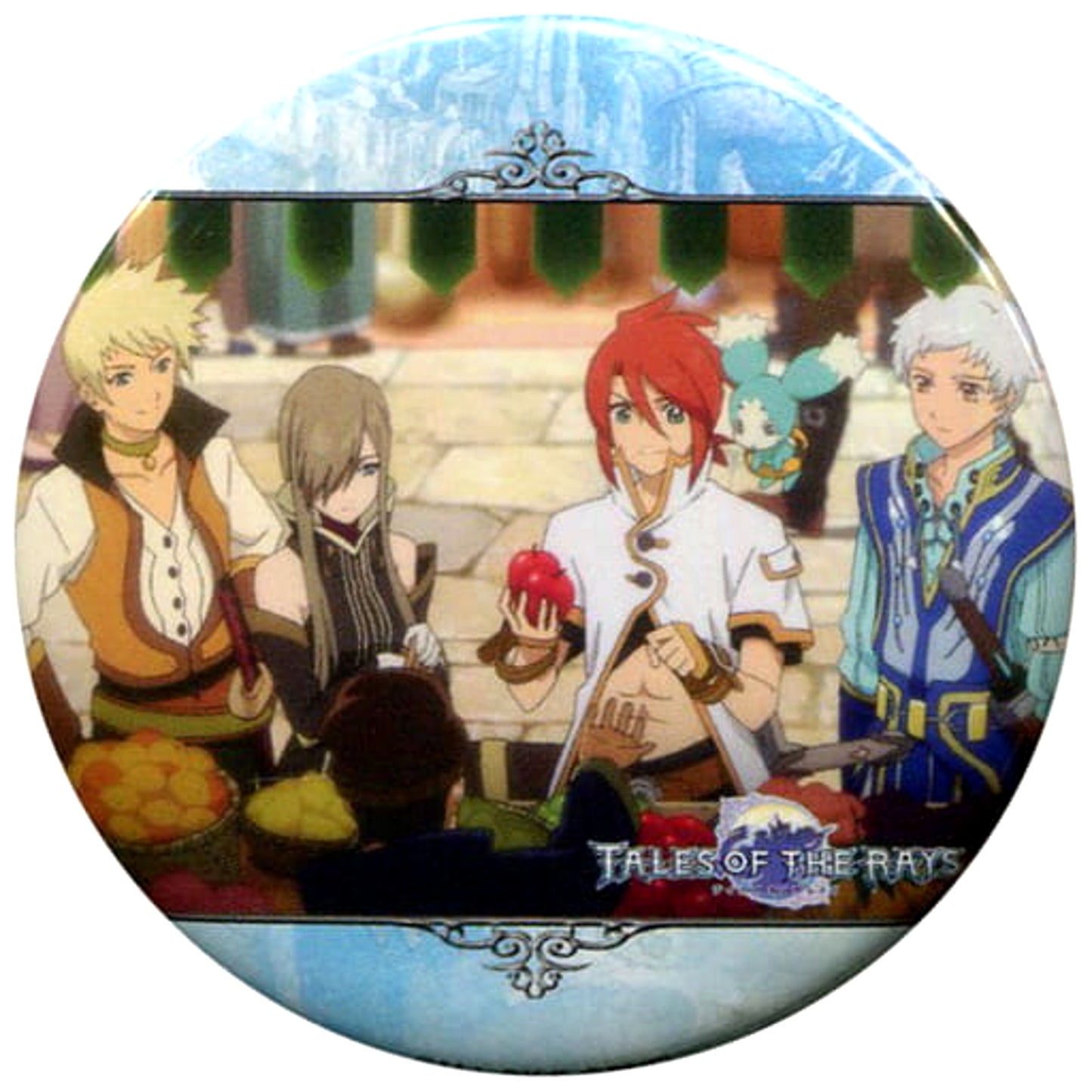 Tales of The Rays Luke & Others Trading 57mm Can Badge Karaoke no Tetsujin Limited Buttons [USED]