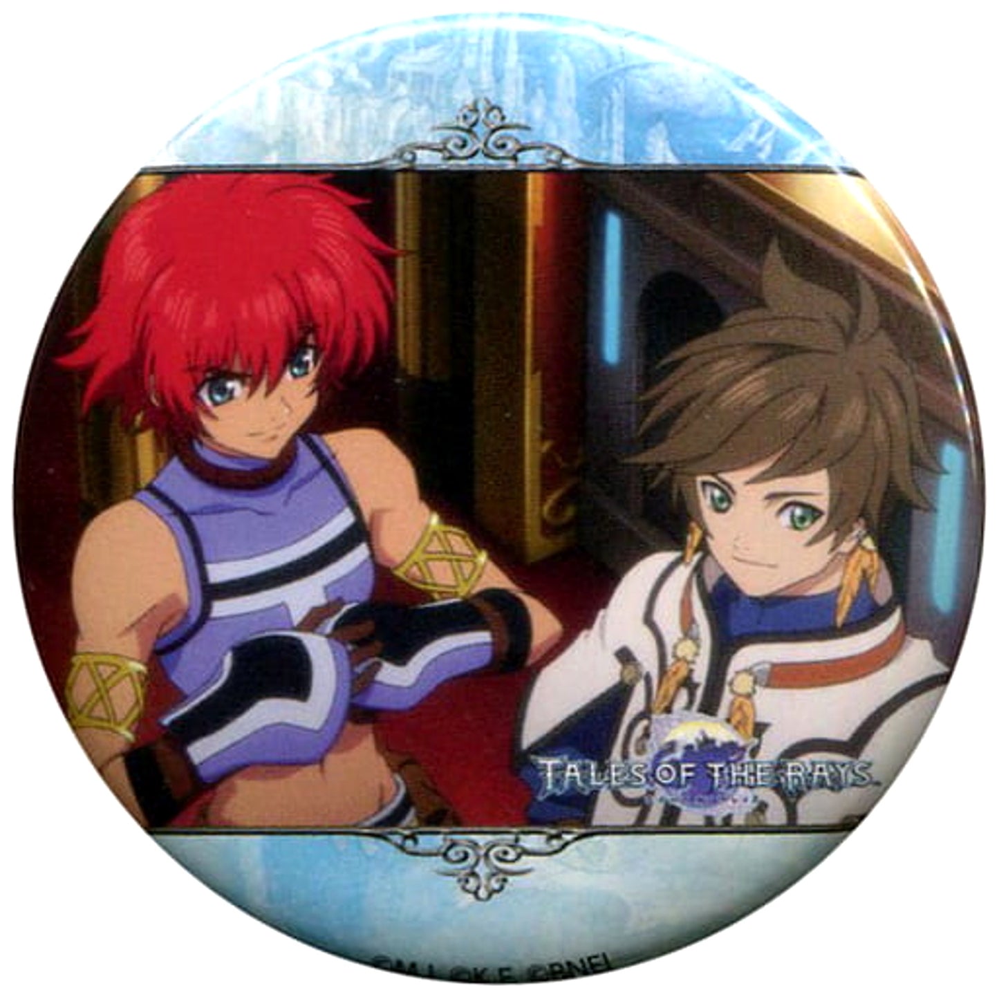 Lid Sley Tales of The Rays Trading 57mm Button Karaoke no Tetsujin Limited [USED]