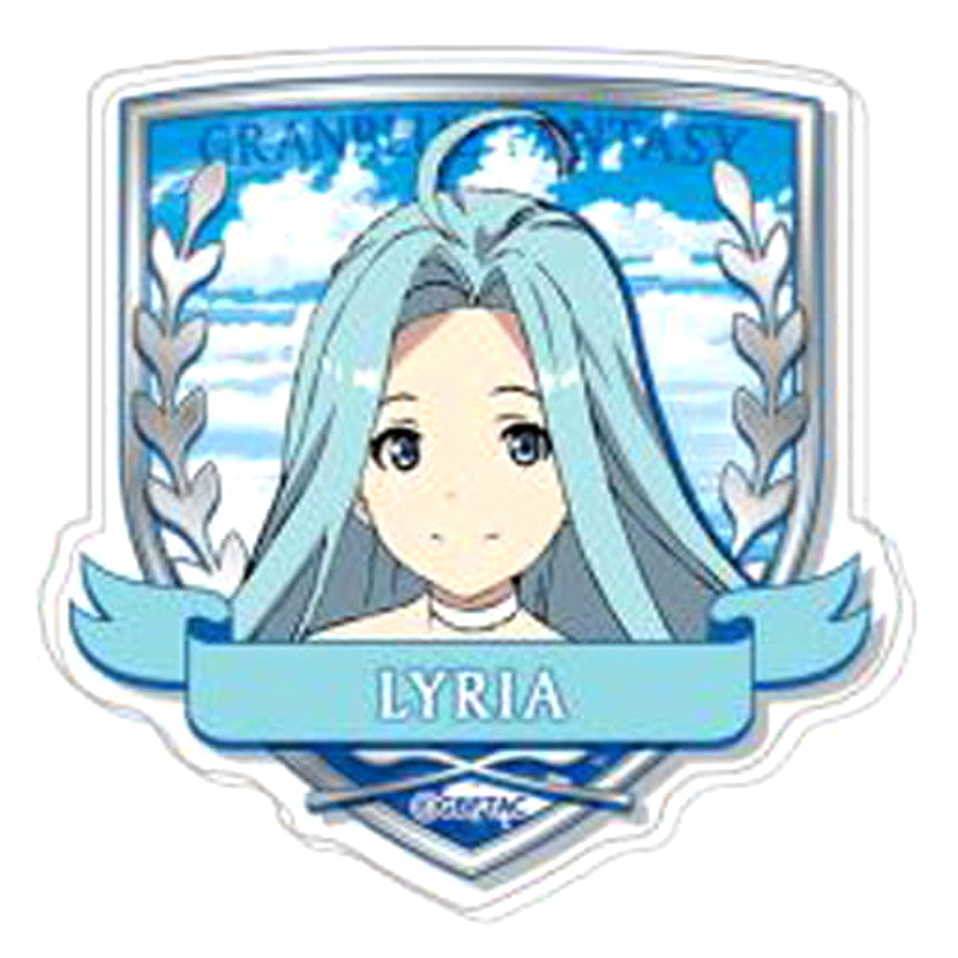 Granblue Fantasy The Animation Lyria Trading Acrylic Badge Buttons [USED]