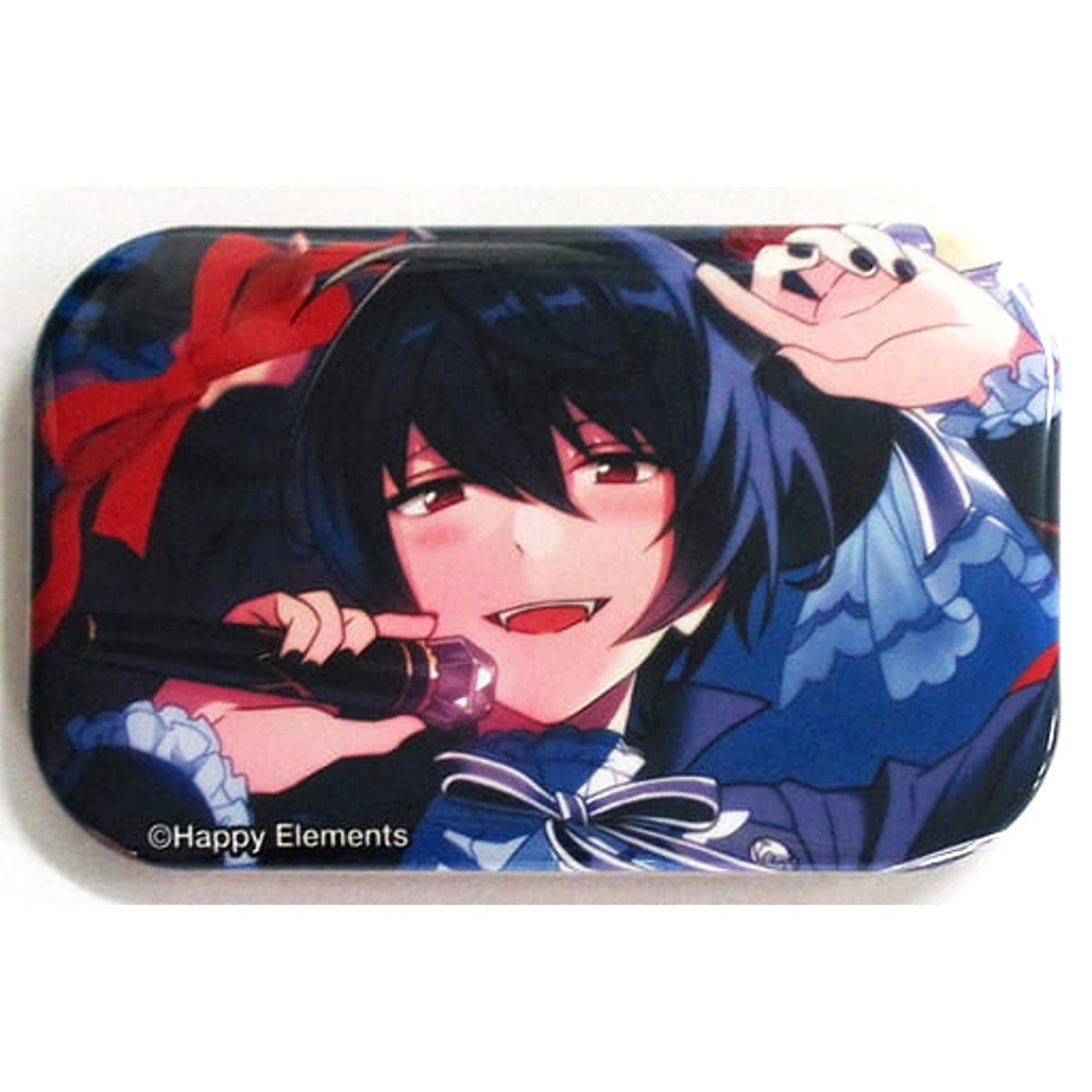 Ensemble Stars! Ritsu Sakuma Valentine Marukaku Can Badge Buttons [USED]