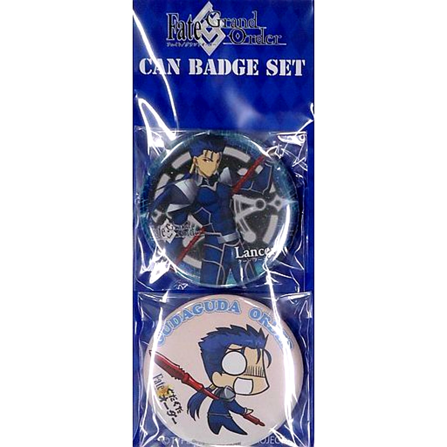 Set of 2 J. Lancer Cu Chulainn Fate/Grand Order Button [USED]