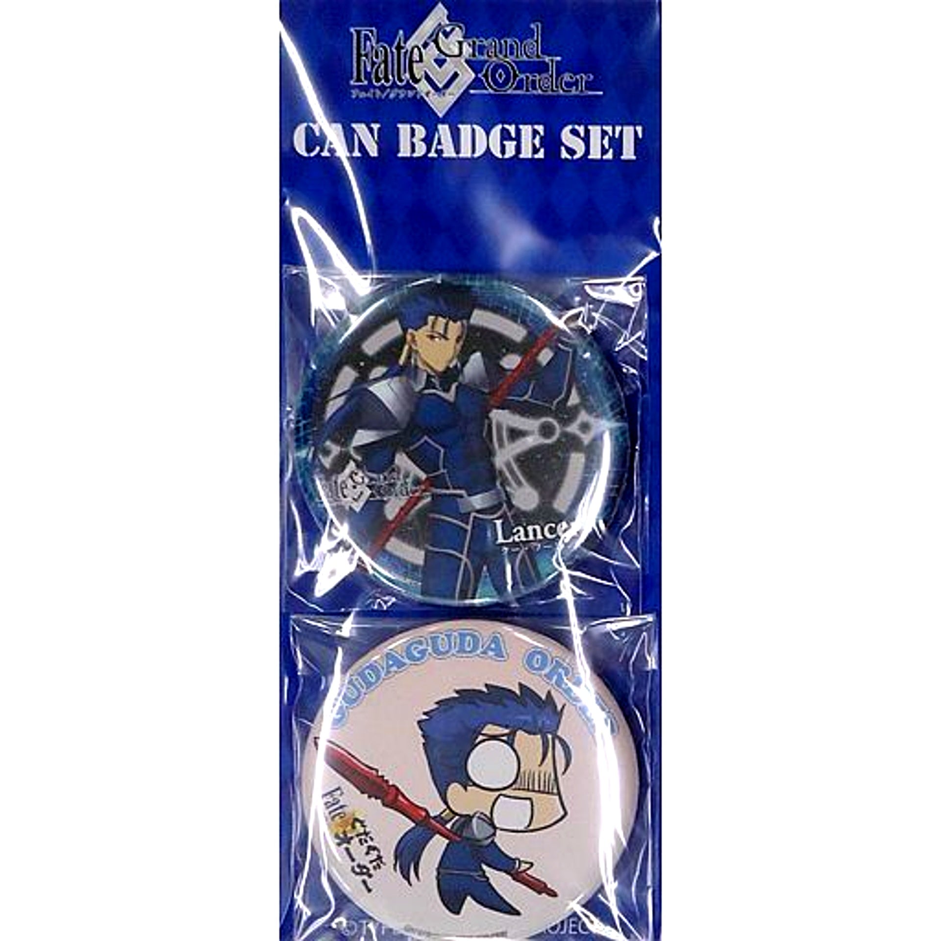 Set of 2 J. Lancer Cu Chulainn Fate/Grand Order Button [USED]