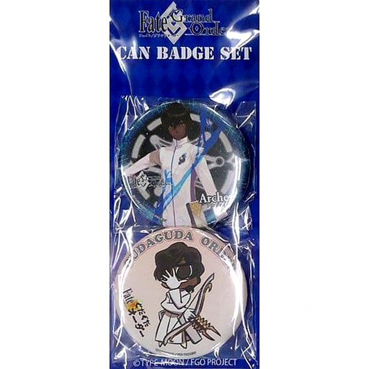 Fate/Grand Order L. Archer Arjuna Can Badge Set 2pcs [USED]