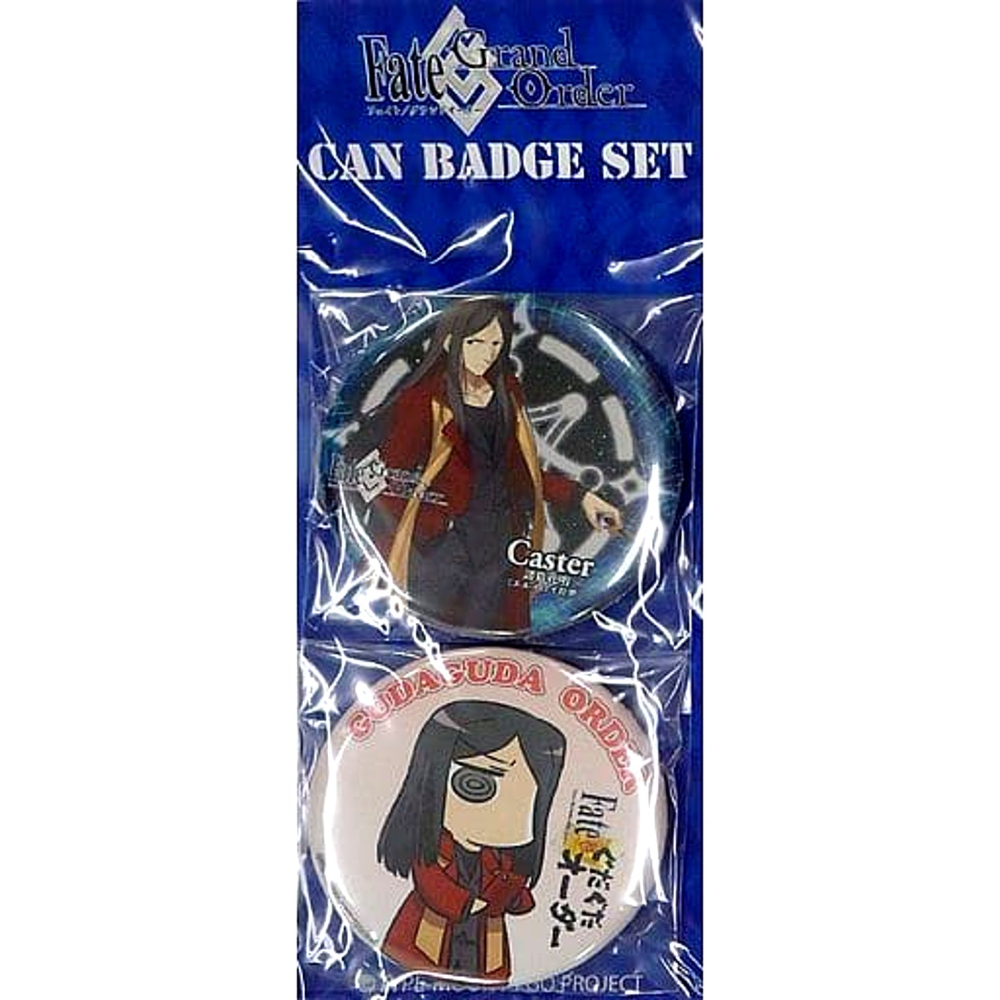 Fate/Grand Order Zhuge Liang El-Melloi II Can Badge Set 2-Pack Code O [USED]