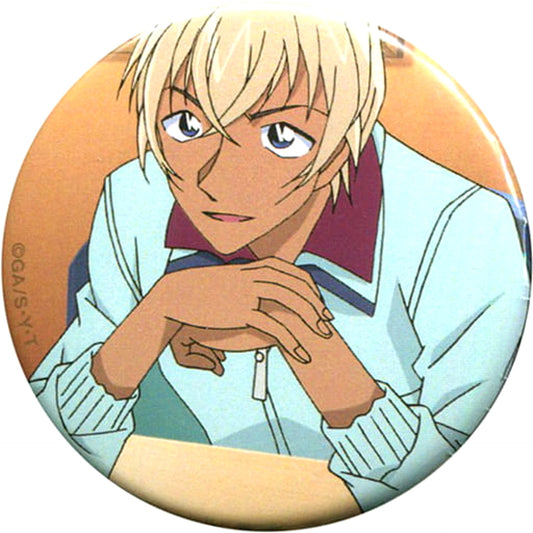 Detective Conan Toru Amuro Trading Can Badge B Detective Conan Plaza Limited Buttons [USED]