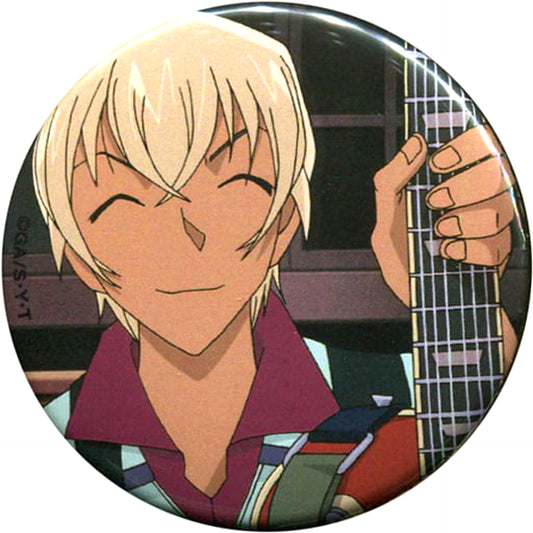 Detective Conan Toru Amuro Guitar Trading Can Badge B Detective Conan Plaza Limited Buttons [USED]