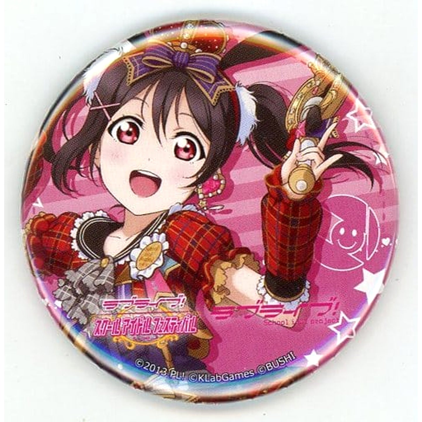 Love Live! Nico Yazawa Idol Costume Edition Commemorative Can Badge M's School idol festival Thanksgiving 2017 Limited Buttons [USED]