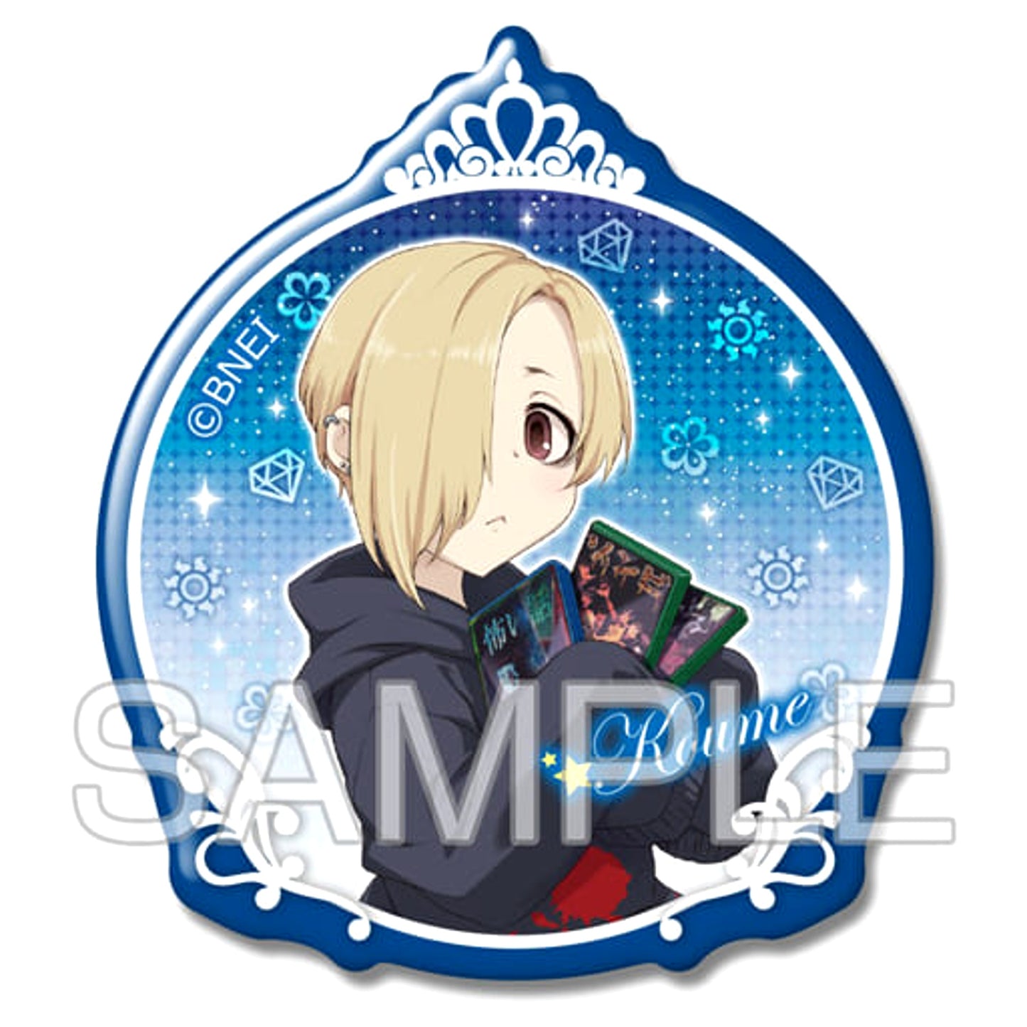 THE IDOLM@STER Cinderella Girls Shirasaka Koume Pukutto Badge Collection Cool Ver. Vol.2 Buttons [USED]