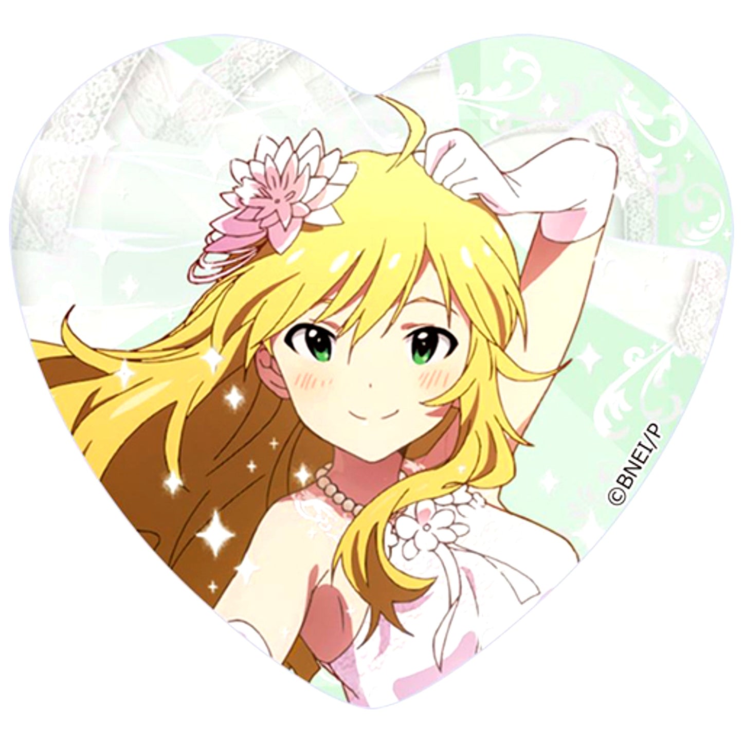 Miki Hoshii The Idolmaster Million Live! Trading Heart Badge Vol.1 [USED]