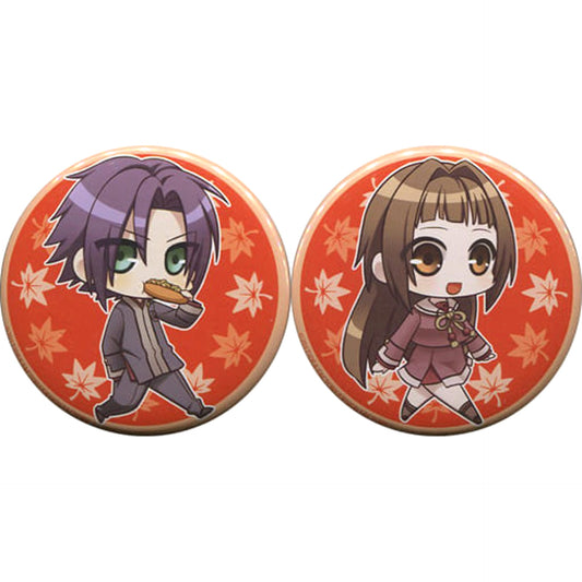 Hiiro no Kakera: Omoi Iro no Kioku Mahiro Atori Tamaki Kasuga Newly Drawn Chibi Character Can Badge Stellaworth Limited PS Vita Software Limited Edition Bundled Bonus Set of 2 Buttons [USED]