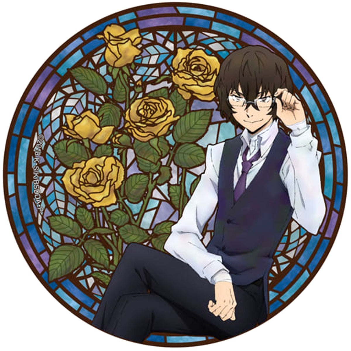 Bungo Stray Dogs Osamu Dazai Kazary Can Badge Vol.5 Buttons [USED]