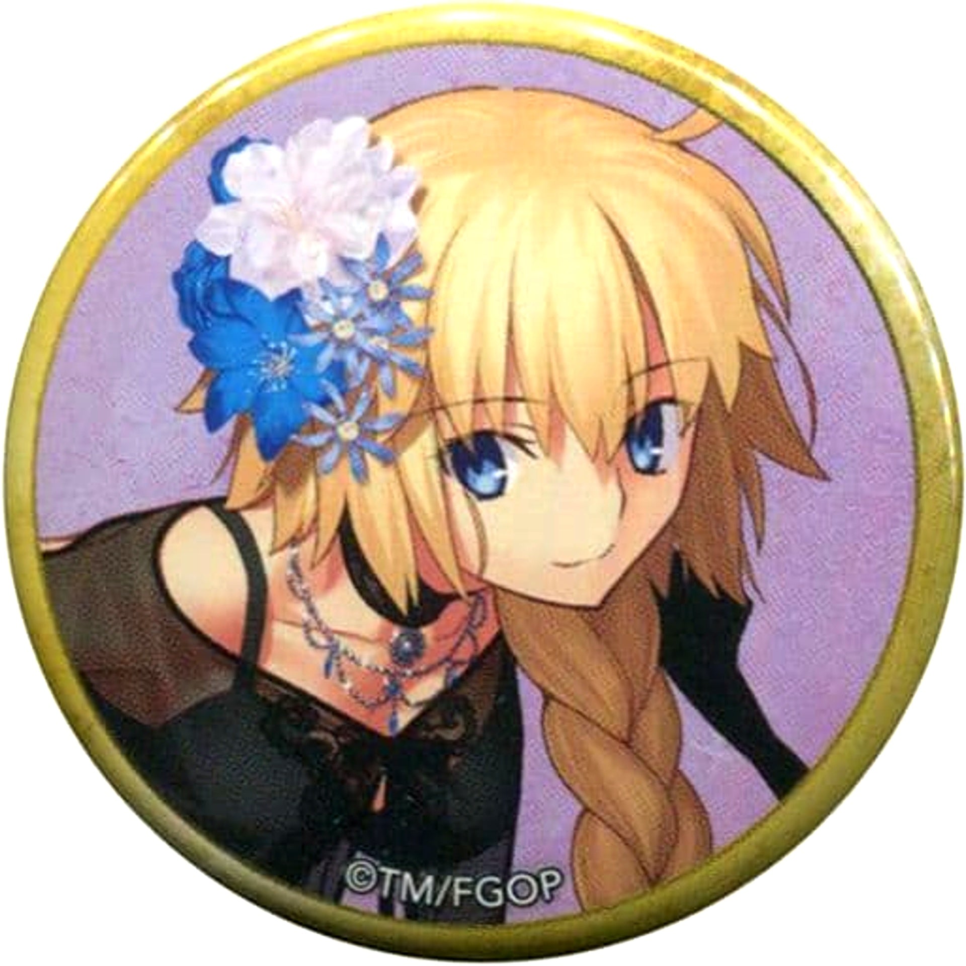 Fate/Grand Order Ruler Jeanne d'Arc Spirit Origin Summon Can Badge Fate/Grand Order Fes. 2017 2nd Anniversary Newly Drawn Servant A [USED]