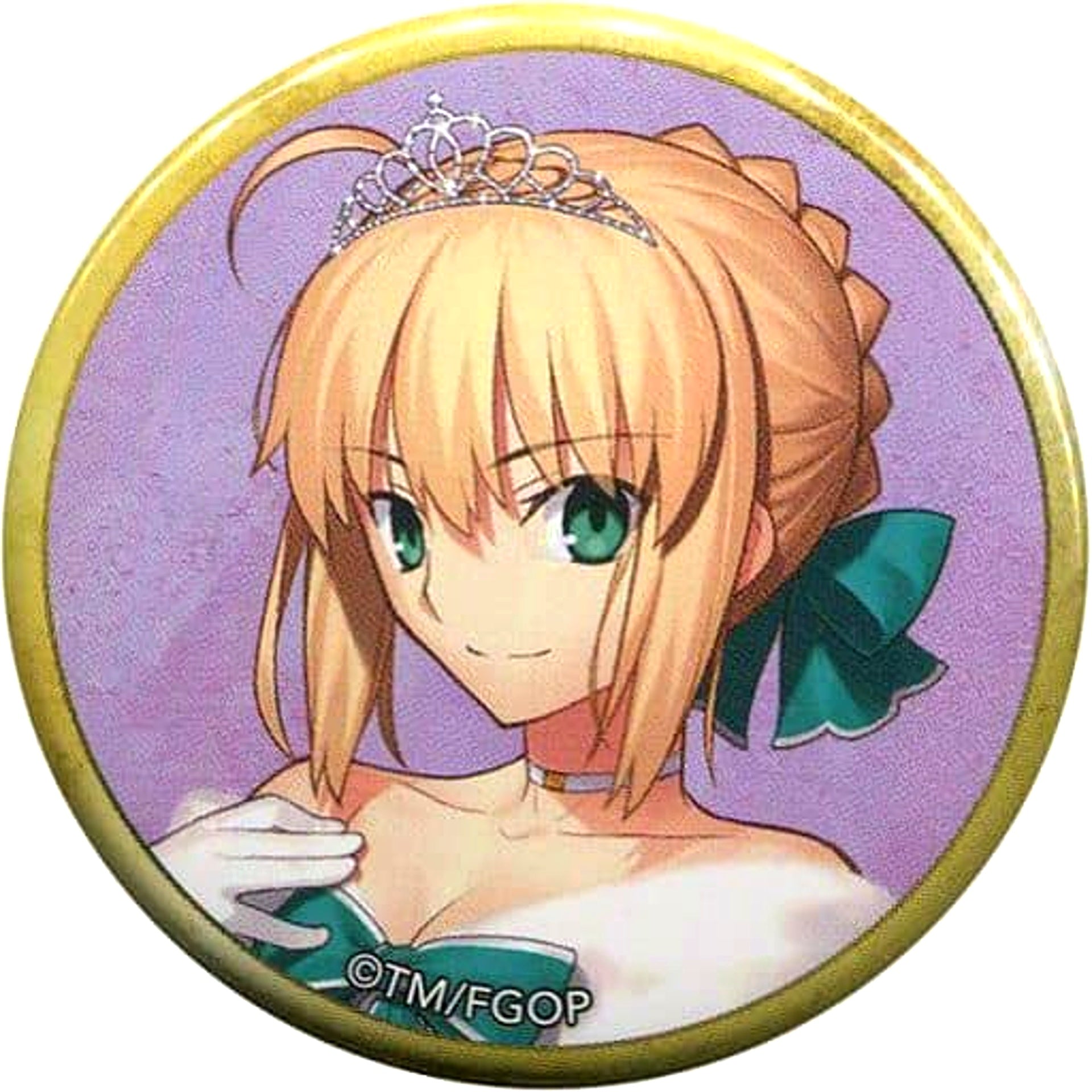 Fate/Grand Order Artoria Pendragon Spirit Origin Summon Can Badge Fate/Grand Order Fes. 2017 2nd Anniversary Newly Illustrated Servant B [USED]
