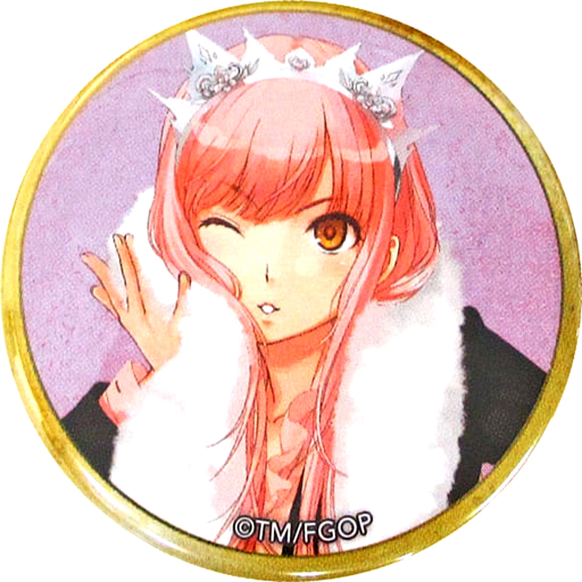 Fate/Grand Order Queen Medb Spirit Origin Summon Can Badge Fate/Grand Order Fes. 2017 2nd Anniversary Newly Illustrated Servant B [USED]