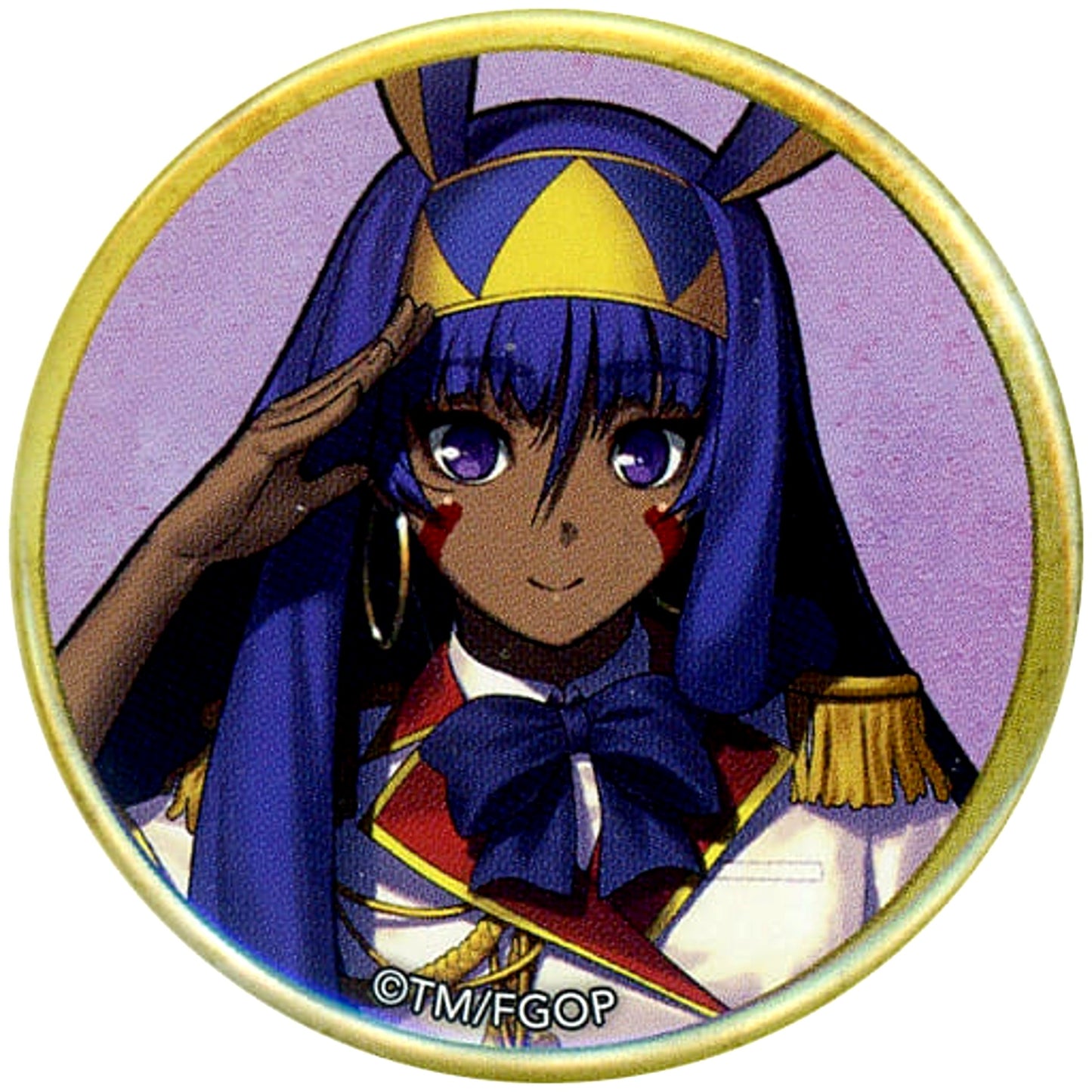 Fate/Grand Order Caster Nitocris Spirit Origin Summon Can Badge Fate/Grand Order Fes. 2017 2nd Anniversary Newly Drawn Servant B [USED]