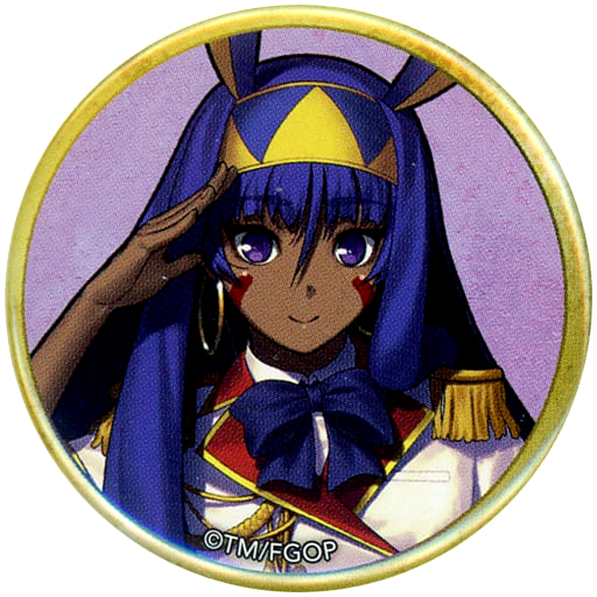 Fate/Grand Order Caster Nitocris Spirit Origin Summon Can Badge Fate/Grand Order Fes. 2017 2nd Anniversary Newly Drawn Servant B [USED]