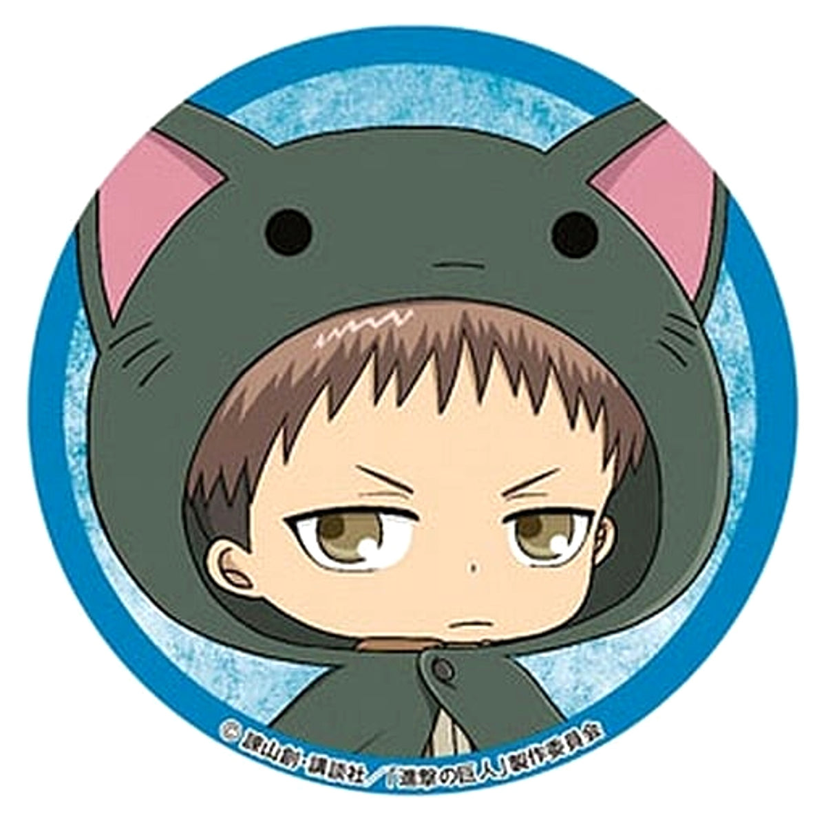 Attack on Titan Season 2 Jean Kirstein Nyantical Pearl Paper Can Badge Buttons [USED]