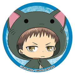 Attack on Titan Season 2 Jean Kirstein Nyantical Pearl Paper Can Badge Buttons [USED]