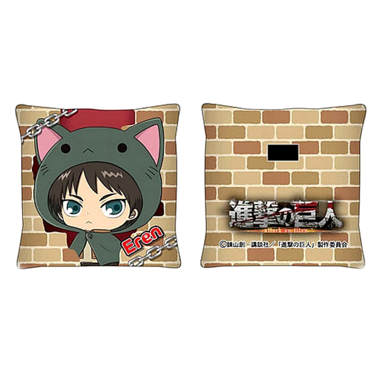 Attack on Titan Season 2 Ellen Yeager Cushion Badge Nyantical Buttons [USED]