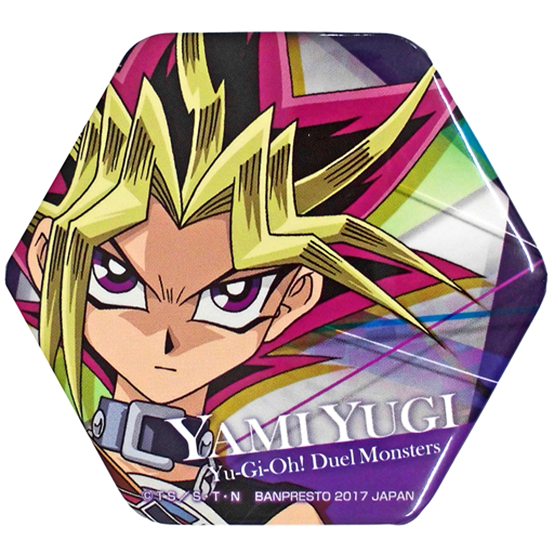 Yami Yugi Yu-Gi-Oh! Duel Monsters Ichiban Cafe Yu-Gi-Oh! Series Legend Duelist Drink Order Bonus Button [USED]