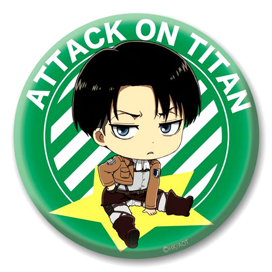 Levi Attack on Titan Petanko Trading Badge 75 [USED]