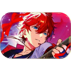 Ensemble Stars! Subaru Akehoshi Valentine Marukaku Can Badge 2017 Ver. Buttons [USED]