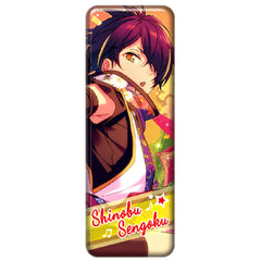 Ensemble Stars! Shinobu Sengoku Long Can Badge Collection 7 Buttons [USED]