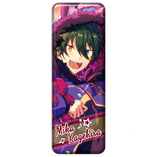 Ensemble Stars! Mika Kagehira Long Can Badge Collection 7 Buttons [USED]