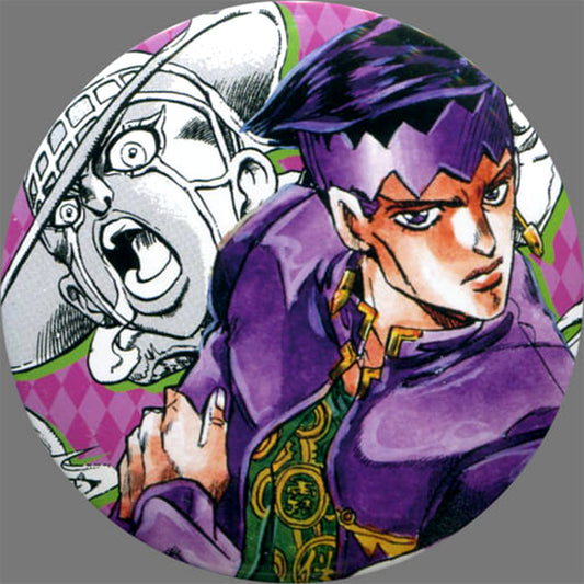JoJo's Bizarre Adventure Rohan Kishibe Collection Can Badge Hirohiko Araki Original Art Exhibition Jojo Exhibition in S City Morioh Town 2017 Limited Buttons [USED]