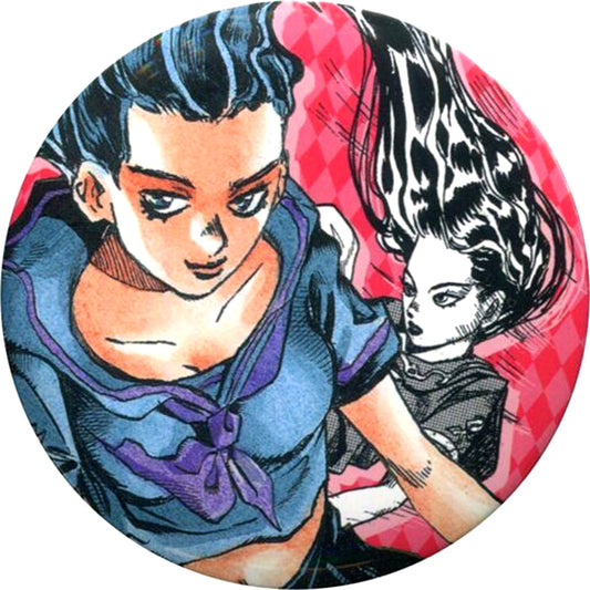 Yukako Yamagishi JoJo's Bizarre Adventure Hirohiko Araki JoJo Exhibition in S City Morioh Town 2017 Collection Button [USED]