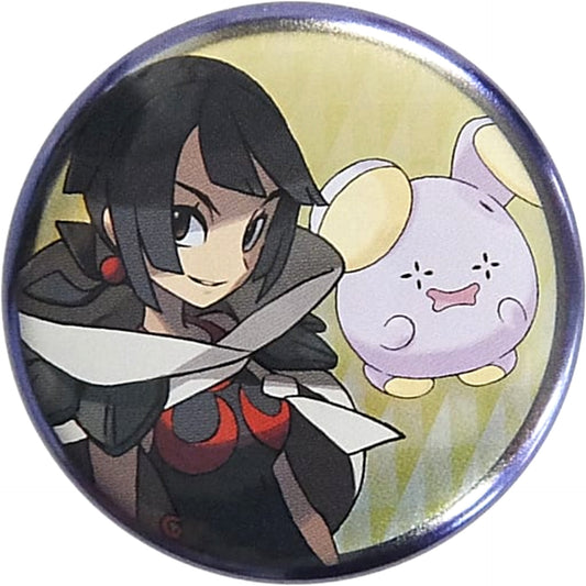Pokemon Zinnia Whismur Can Badge Collection Hoenn Edition B Pokemon Center Limited Buttons [USED]