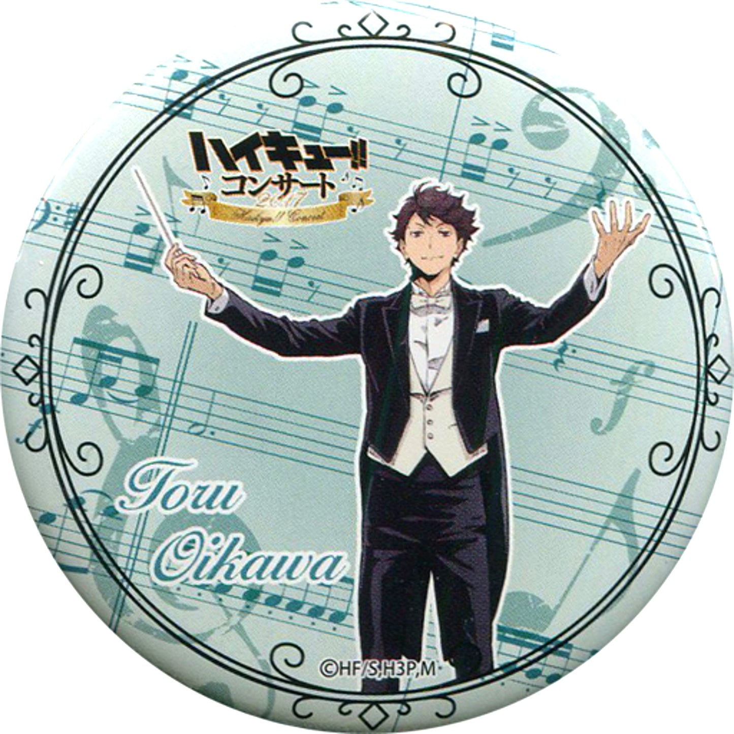 Toru Oikawa Haikyu!! Trading Button Concert 2017 [USED]