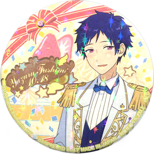 Yuzuru Fushimi Ensemble Stars! Anniversary Can Badge October-December Can Badge [USED]