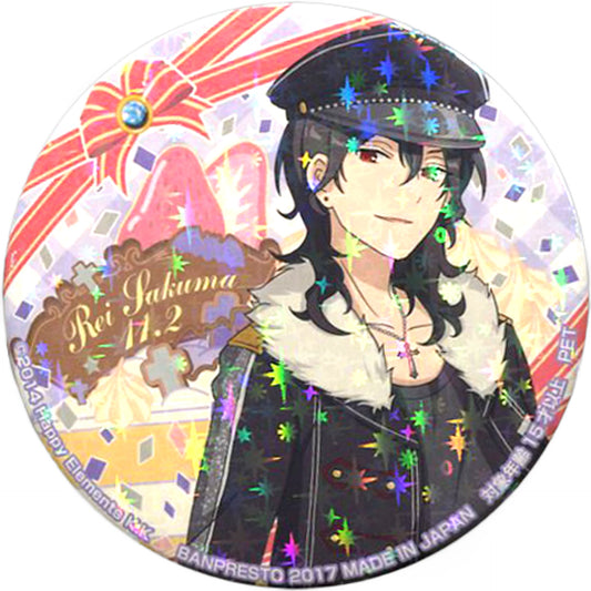 Rei Sakuma Ensemble Stars! Anniversary Can Badge October-December Can Badge [USED]