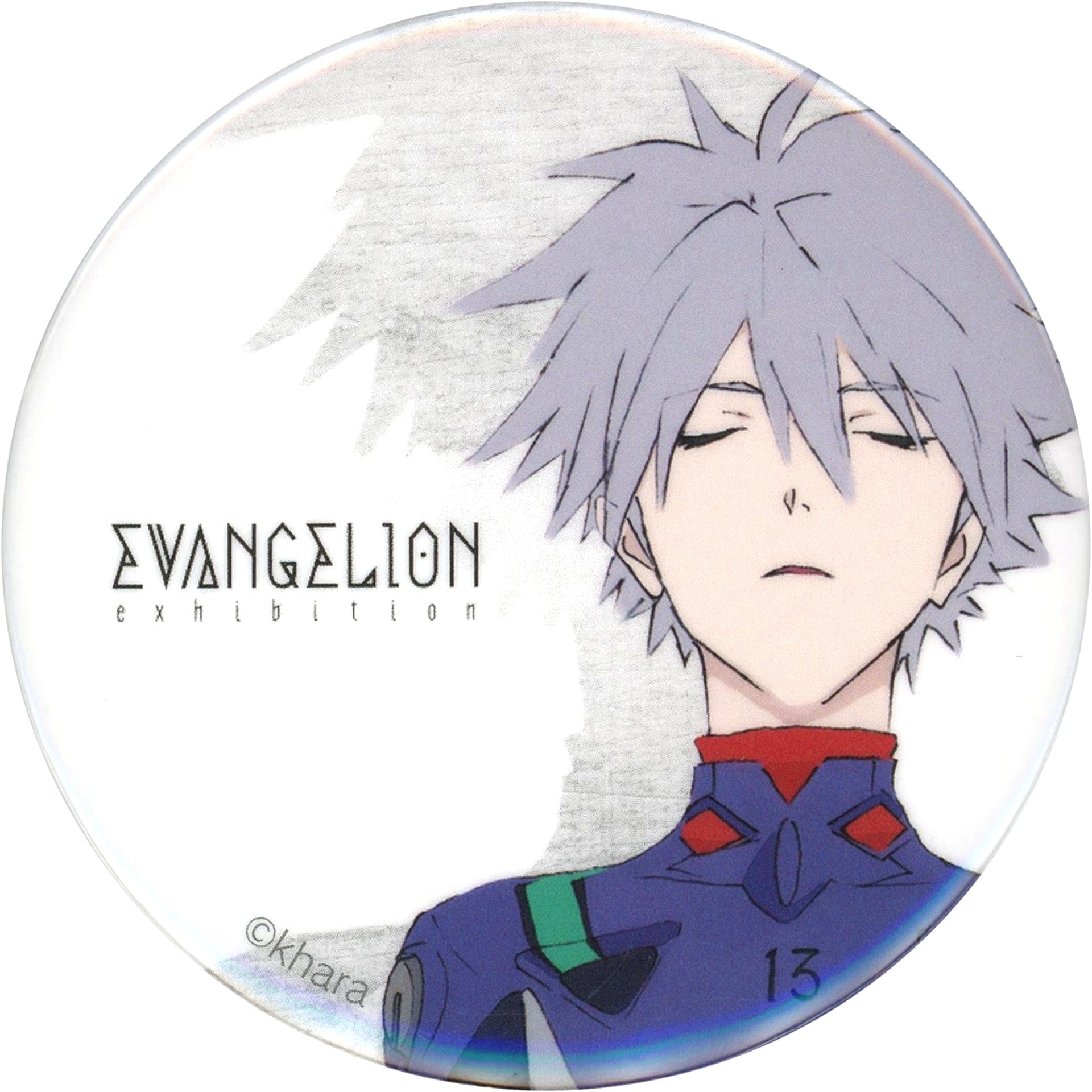 Kaworu Nagisa Button Evangelion New Theatrical Edition Evangelion Exhibition Goods [USED]