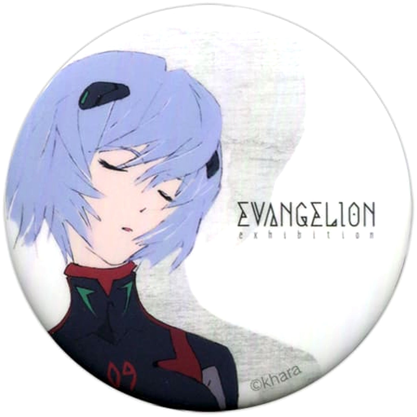 Rei Ayanami Rebuild of Evangelion Button Evangelion Exhibition Limited [USED]