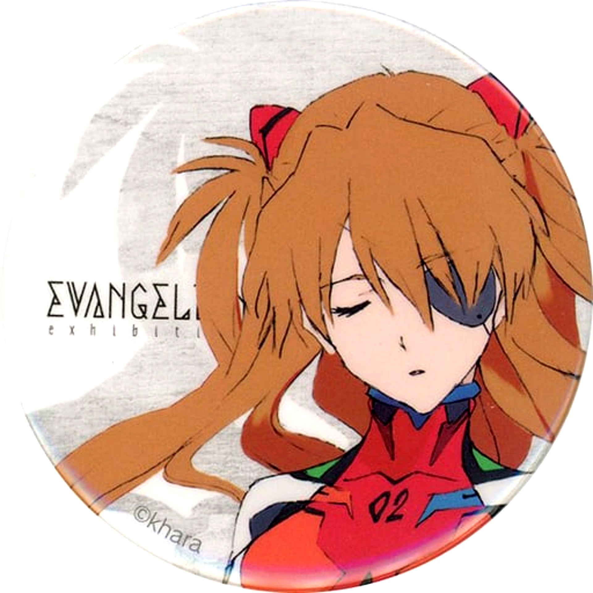 Asuka Shikinami Langley Button Evangelion New Theatrical Edition Evangelion Exhibition Goods [USED]