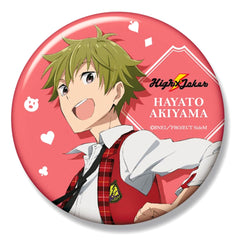 THE IDOLM@STER SideM Hayato Akiyama Big Can Badge Buttons [USED]