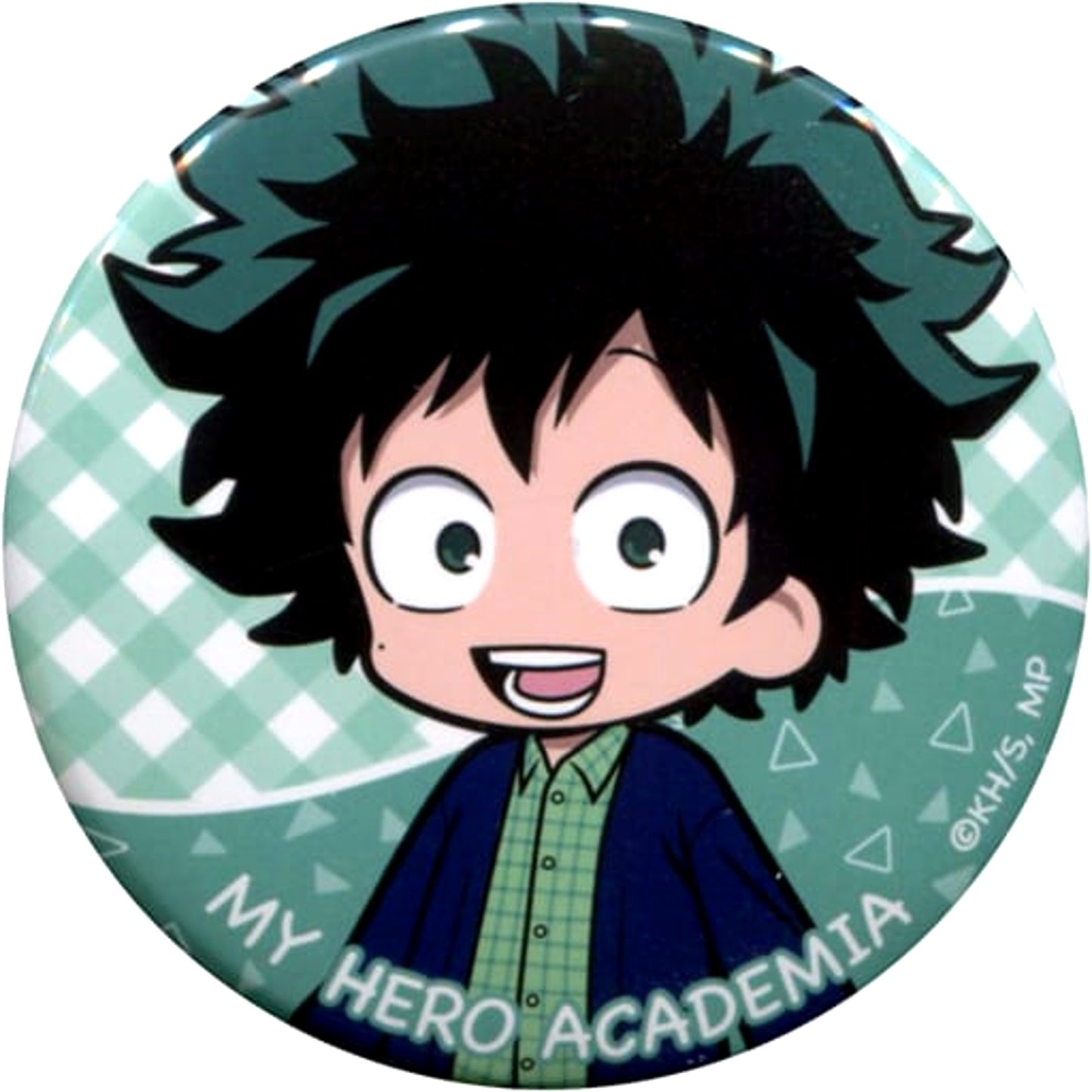 Izuku Midoriya My Hero Academia Chara Badge Collection Mini Character Private Clothes [USED]