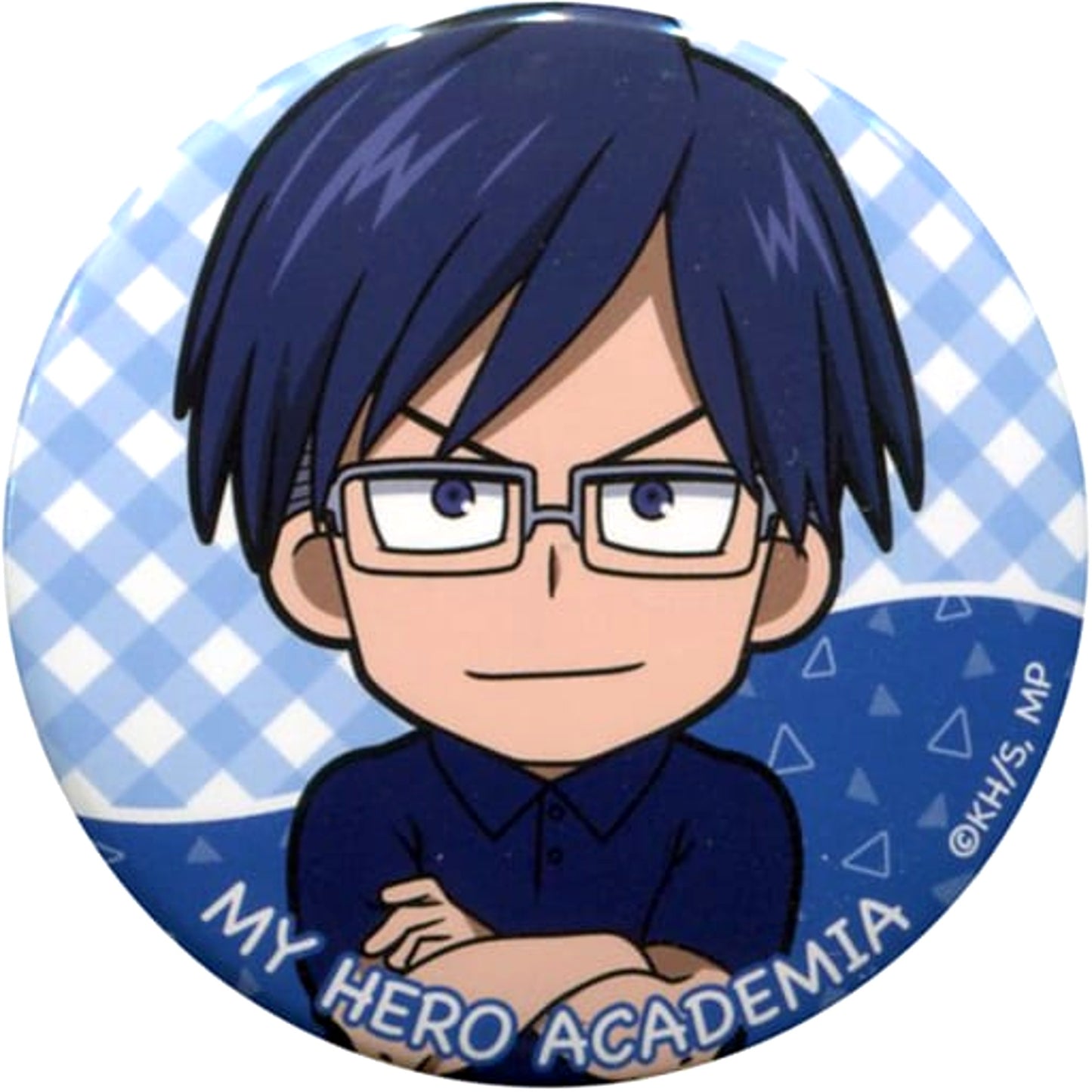 My Hero Academia Tenya Iida Character Badge Collection Mini Character Private Clothes Buttons [USED]