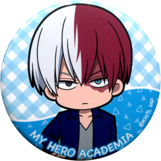 Shoto Todoroki My Hero Academia Chara Badge Collection Mini Character Private Clothes [USED]