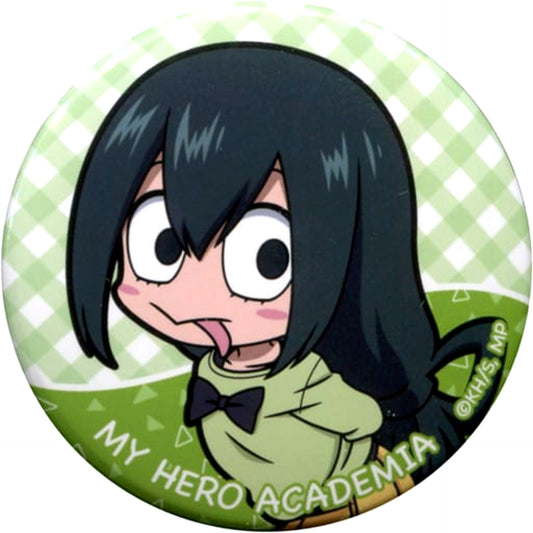 Tsuyu Asui My Hero Academia Chara Badge Collection Mini Character Private Clothes [USED]