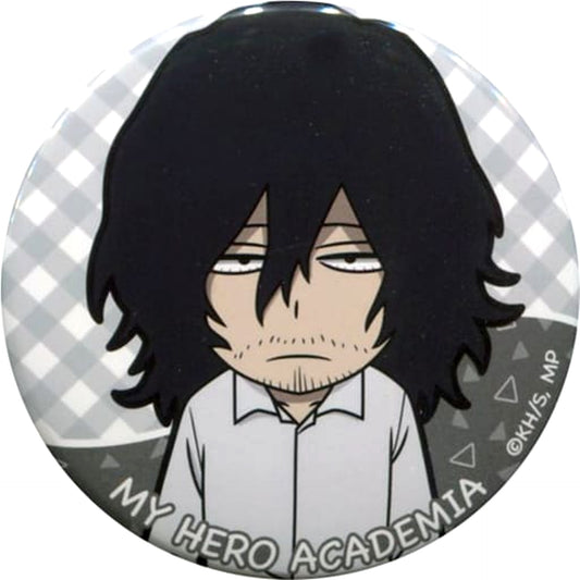 My Hero Academia Shota Aizawa Character Badge Collection Mini Character Plain Clothes Buttons [USED]