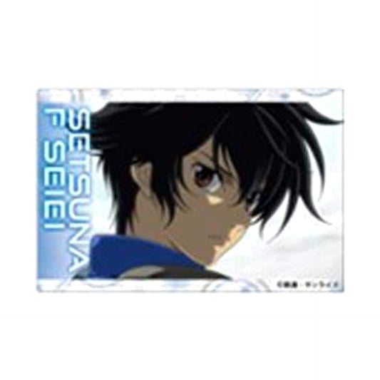 Mobile Suit Gundam 00 Setsuna F. Seiei Turn Around Trading Acrylic Badge Buttons [USED]