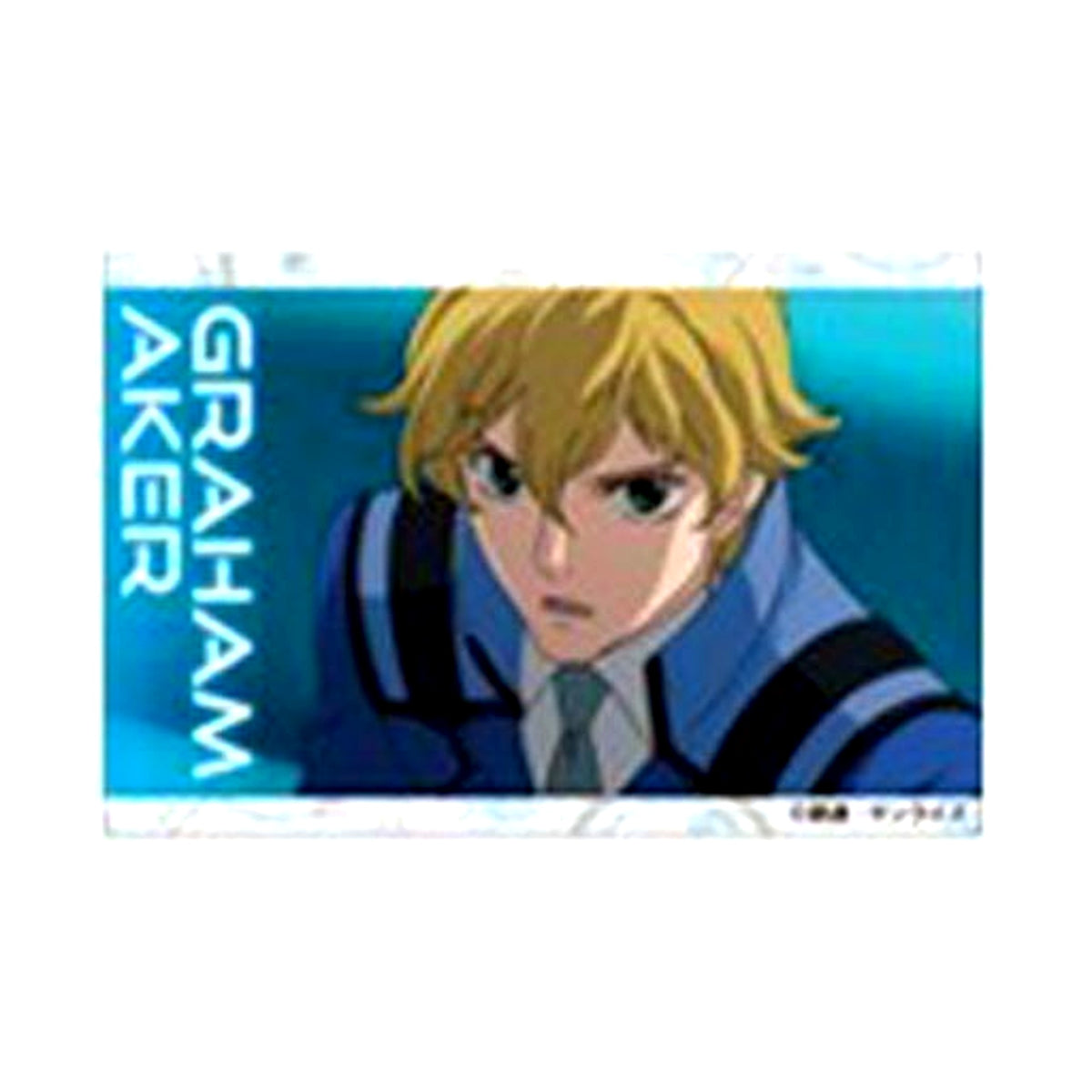 Graham Aker Mobile Suit Gundam 00 Trading Acrylic Badge [USED]