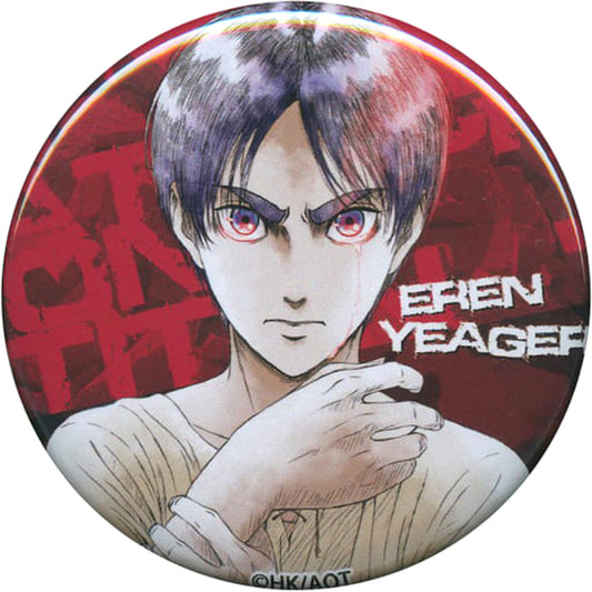 Attack on Titan Ellen Yeager Trading Can Badge Kyoji Asano Original Art Exhibition 2017 Limited Buttons [USED]