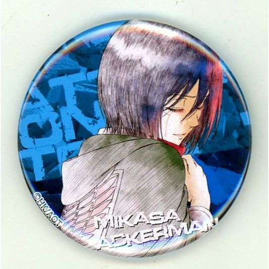 Mikasa Ackerman Attack on Titan Kyoji Asano Original Art Exhibition 2017 Trading Badge [USED]