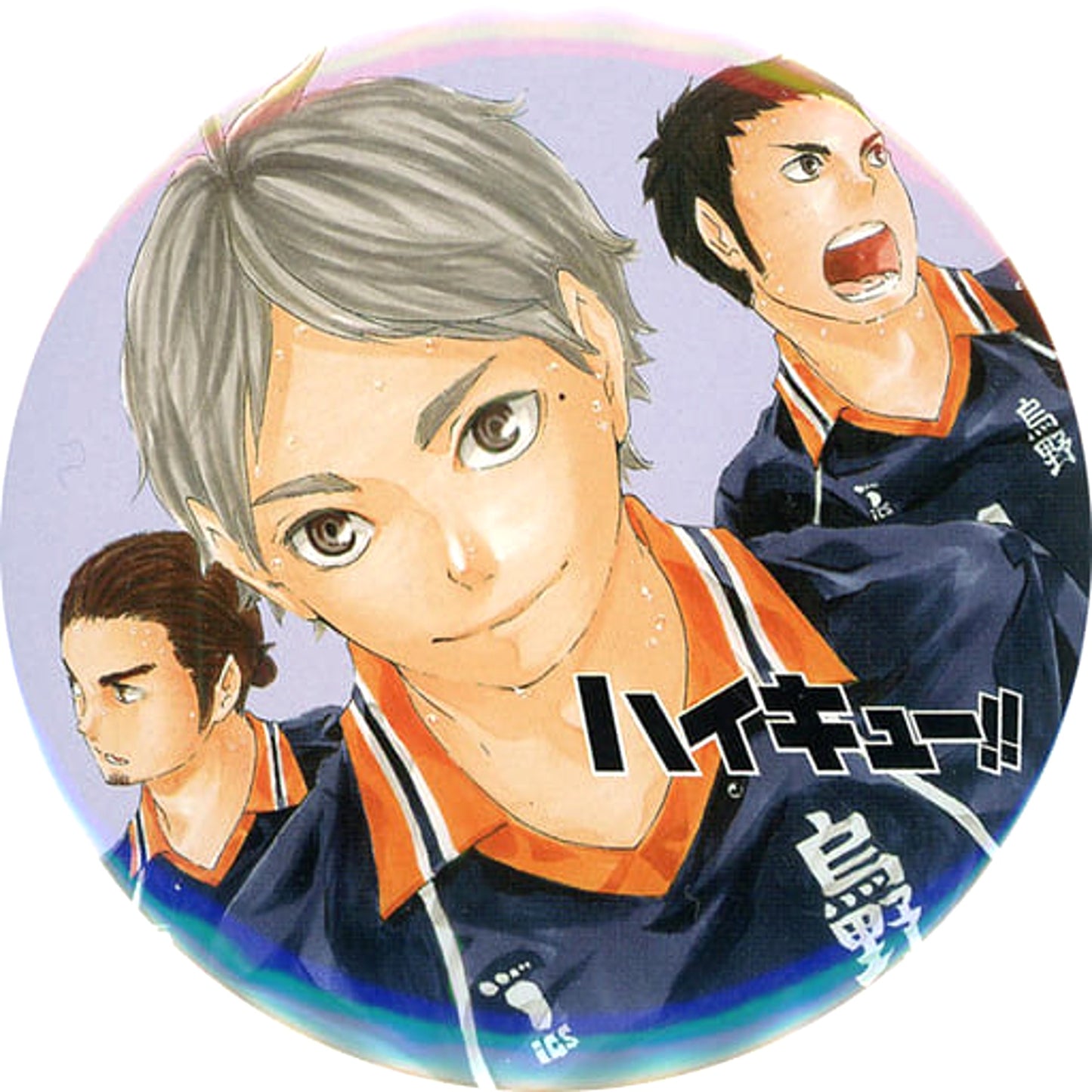 Sawamura Sugawara Azumane Haikyu!! Collection Button Part 4 [USED]
